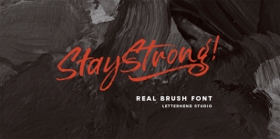 Stay Strong Font Download