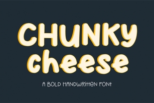 Chunky Cheese Font Download