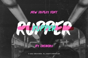 Rupper -  Display Font Font Download