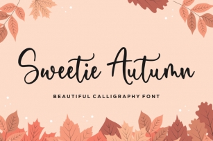 Sweetie Autumn Beautiful Calligraphy Font Font Download