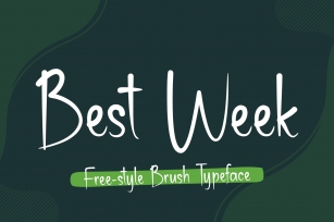 Best Week Font Download