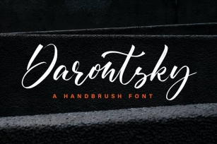 Darontsky - Brush Font Font Download