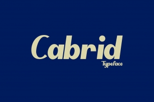 Cabrid Font Download