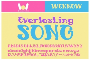Everlasting Song Font Download