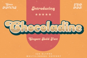 Chocoladine Elegant Bold Font Download