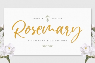 Rosemary - Wedding Font Font Download