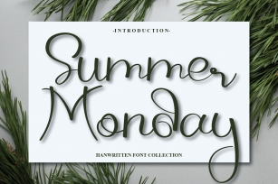 Summer Monday Font Download