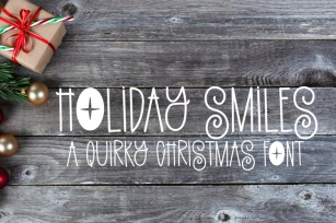 Holiday Smiles Font Download