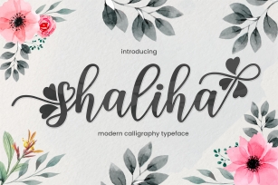 Shaliha Script Font Download