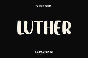 Luther Cute Sans Serif Display Font Font Download
