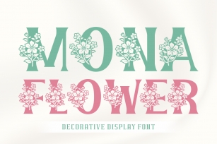 Mona Flower Font Download