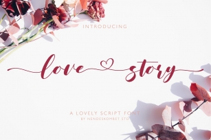 love story Font Download