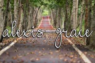 Alexis Grace Font Download