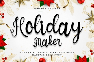 Holiday Maker Font Download