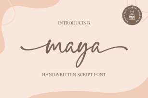 Maya Font Download