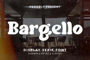 Bargello Font Download