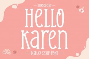 Hello Karen Font Download