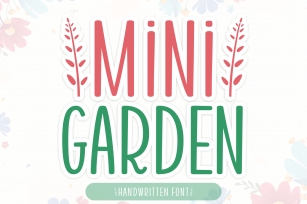 Mini Garden Font Download