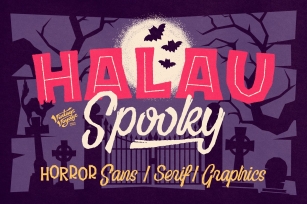 HALAU • Spooky Edition • -20% OFF! Font Download