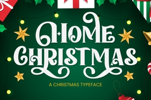 Home Christmas Font Download