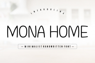 Mona Home Font Download