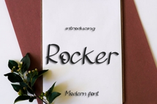 Rocker Font Download