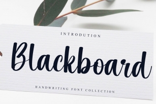 Blackboard Font Download