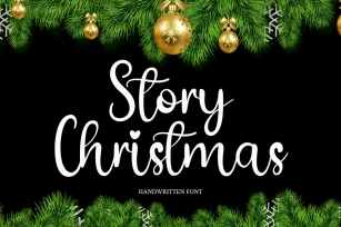 Story Christmas Font Download