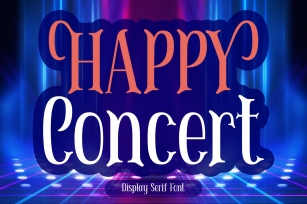 Happy Concert Font Download