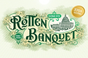 AMR Rotten Banquet Font Download
