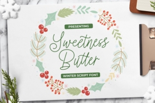 SweetnessButter Font Download