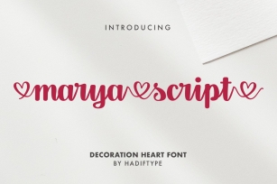Marya Script Font Download