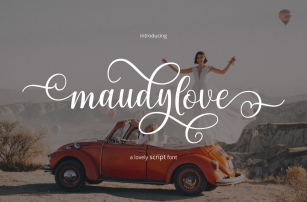 Maudylove Font Download