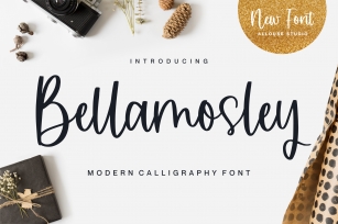 Bellamosley Font Download