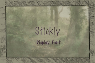 Stickly Display Font Download