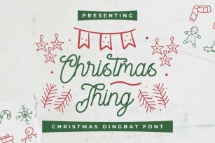 ChristmasThing Font Download