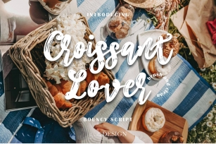 Croissant Lover Font Download