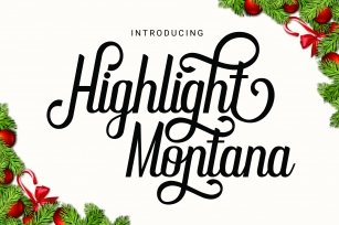 Highlight Montana Font Download