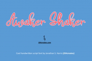 Awaker Shaker Font Download