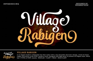 Village Rabigen Font Download