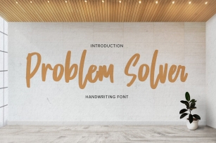 Problem Solver -Playful Display Font Download