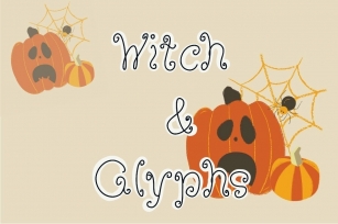 Witch  Glyphs Font Download