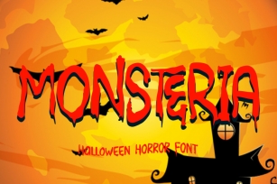 MONSTERIA - Halloween Font Font Download