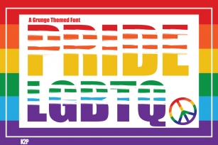 Pride LGBTQ Font Download