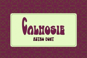 Calhosie Font Download