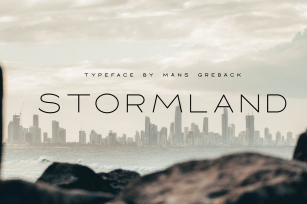 Stormland — New Nordic Sans-Serif Font Download
