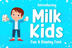 Milk Kids Font Download