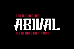 Abival Font Font Download