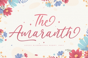 The Amaranth Font Download