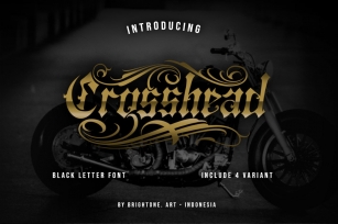 Crosshead Font Download